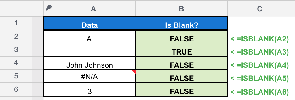 How To Identify Blank Cells In Excel Formula